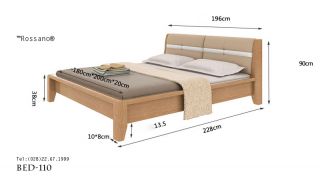 giường ngủ rossano BED 110